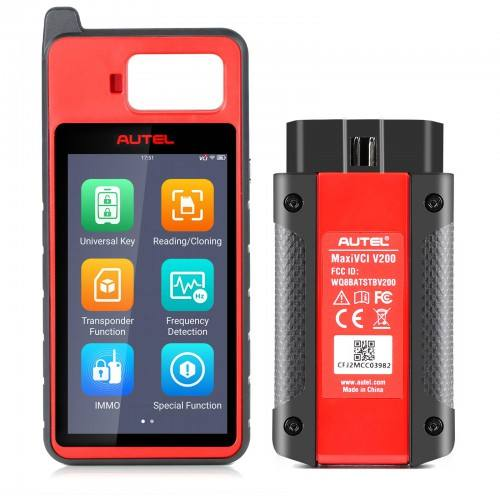 Autel MaxiIM KM100E OBD IMMO Key Programming Tool Key Fob Programmer Key Creation, Chip Read/Write/Cloning