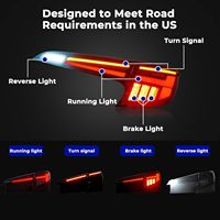 Feux arrière LED JC pour Toyota Corolla Hatchback SE/XSE/GR/LE modèles 2019-2024, dynamiques et séquentiels