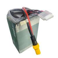 Batterie Lipo pour Drone RC 4S 6S 12S 14.8V 22.2V 44.4V 10000 V 16000/20000/40000/8000/9000mAh 20C 25C 35C Polymère Battery Pack