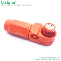 Connecteur en plastique, pièce de rechange, prise à Angle droit femelle 1 Pin 12MM 300A IP67 HV