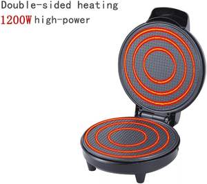 Máquina de Waffles Profesional Comercial, Mini, Automática, con Temperatura Ajustable, Portátil, de Acero Inoxidable, Antiadherente, para Hotel - Product Image 5