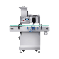 Machine de remplissage électronique de comptage entièrement automatique de table avec PLC, précision de 1 %, 110 V/220 V 50-60 Hz, pour capsules, bonbons, graines et mise en bouteille