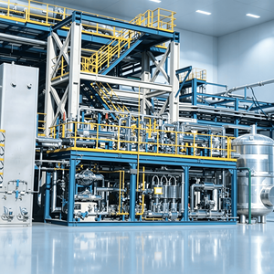 Unidad de Membrana de Purificación de H2 Económica, Purificador de Membrana de Hidrógeno al 85%-95% para Purificación de Gas de Refinería - Product Image 1