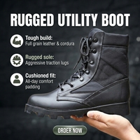 Bottes tactiques d'extérieur pour désert, chaussures d'entraînement montantes