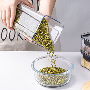 Recipientes Apilables de Plástico para Almacenamiento de Alimentos, Herméticos y Transparentes, Ahorran Espacio en la Cocina - Product Image 4