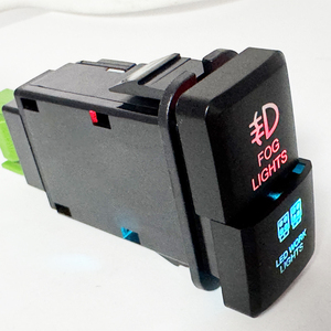 Kép Led Bar Ánh sáng đèn sương mù chuyển đổi 12 V đẩy Botton chuyển đổi cho <span class=keywords><strong>Toyota</strong></span> Prado VIGO Landcruiser Xe Sửa chữa và thay thế chuyển đổi - Product Image 6