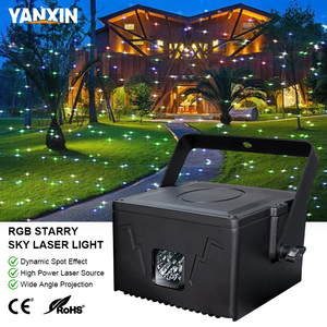 Lampe de projection <span class=keywords><strong>laser</strong></span> Firefly 40W, étanche IP65, pour intérieur et extérieur, simulation de paysage, jardin, villa, lumière d'ambiance esthétique - Product Image 1