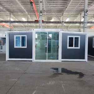 Casa prefabricada de lujo de alta calidad, casa contenedora expandible prefabricada con 2 dormitorios, casa pequeña móvil portátil prefabricada - Product Image 1