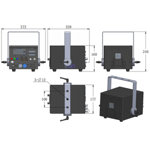 Optlaser 6W RGB Laser Show System Diodo puro con módulos FAC completos y pequeña divergencia - Product Image 5