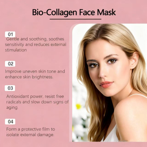 Mascarilla Facial de Colágeno Bio Coreano con Logotipo Personalizado de Fábrica, Hidratante Profunda, Antiarrugas, Reduce la Melanina, Reafirmante y Lifting, para Uso Nocturno - Product Image 3