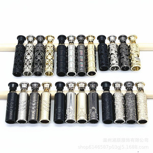 Attaches <span class=keywords><strong>de</strong></span> corde métalliques DIY, chapeau, chanvre, pantalon, accessoires, pendentif, DIY, bloqueurs <span class=keywords><strong>de</strong></span> cordon - Product Image 1