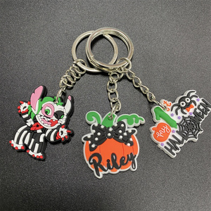 Porte-clés personnalisé en silicone papillon 2D Pendentif <span class=keywords><strong>dessin</strong></span> <span class=keywords><strong>animé</strong></span> mignon pour cadeaux et artisanat Porte-clés en caoutchouc - Product Image 6