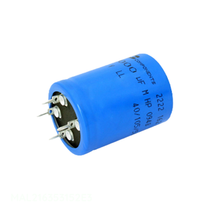 ตัวเก็บประจุแบบสแนป th แบบมีฝาปิด MAL216353152E3 1500 uF 20% 250V ของแท้ - Product Image 1