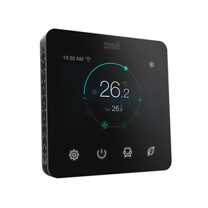 Thermostat FCU programmable intelligent HLA9061DAL avec écran tactile TFT couleur, RS485 Modbus, capteur à distance Wifi HL9061FCV2L-MD FCU Ther - Product Image 2