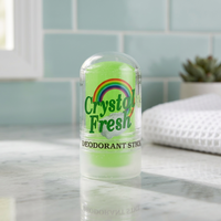 CRYSTAL FRESH Harga Terbaik Kualitas Tinggi 60g Aloe Vera Antiperspirant Stick Deodorant Bersertifikat OTOP Buatan Thailand Pria Wanita