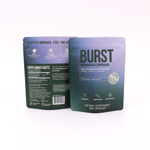 Sacs Doypack Mylar Personnalisés au Toucher Doux, Emballages Écologiques Anti-humidité, Vente Directe Usine OEM ODM - Product Image 3