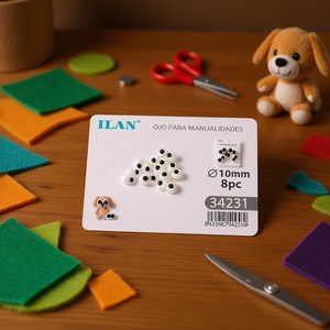 Il Eye For Crafts 10mm 8 pezzi per artigianato - Product Image 3