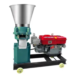 Machines for making pellets for burning wood/furniture waste wood pellets mill making machine