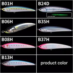 Leurre flottant haute vitesse 19cm, 60g pour la pêche en mer depuis les bateaux, spécialement conçu pour le thon jaune. - Product Image 4