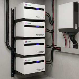 Baterai Champion Powerwall Lifepo4 Powerwall 10kwh 51.2v 100ah Paket Baterai Lithium untuk Energi Terbarukan - Product Image 4