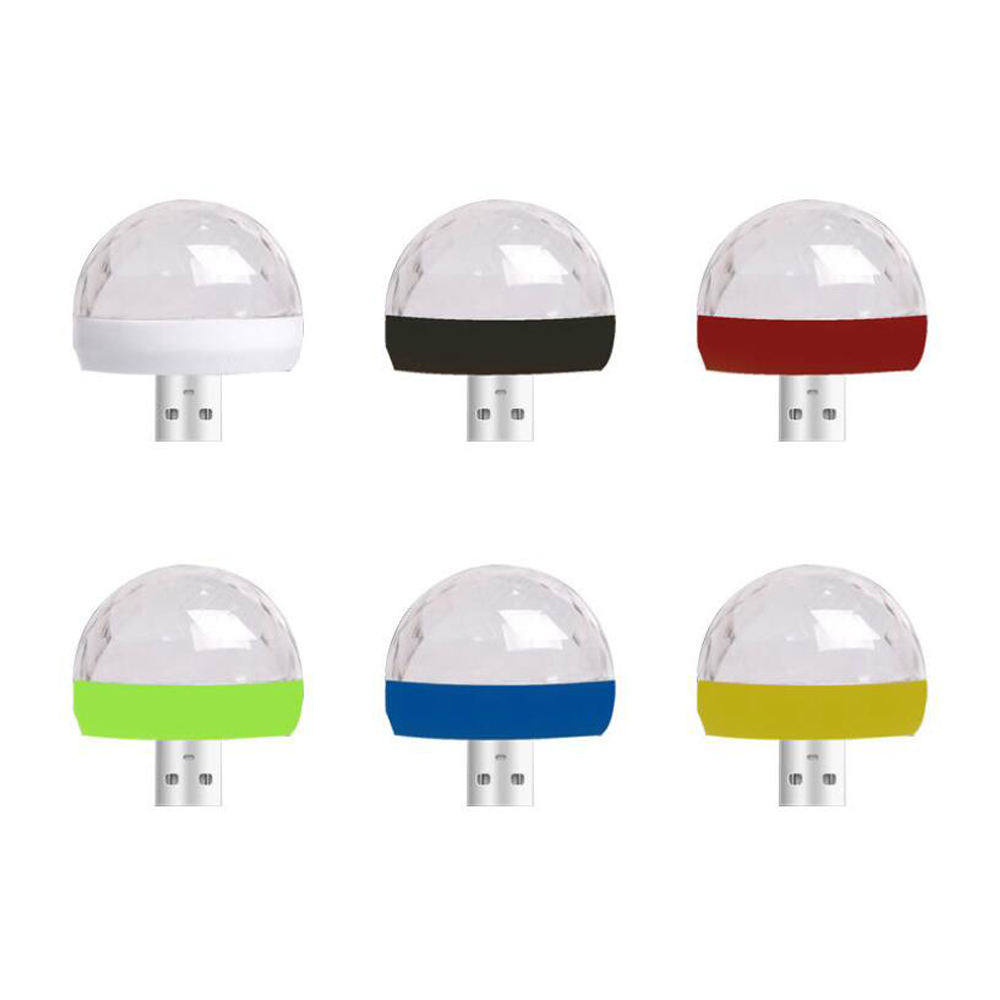 Автомобильные аксессуары атмосферный свет мини USB светодиодный интерьер автомобиля красочный неоновый окружающий светильник