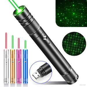Lampe torche laser USB haute puissance à longue portée, lumière verte infrarouge, stylo de visée pour table de tir de terrain de vente - Product Image 1