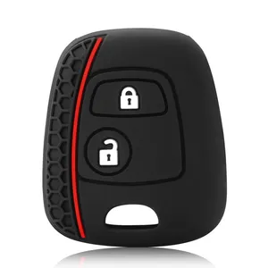 Silicone từ xa chính Bìa trường hợp đối với <span class=keywords><strong>Citroen</strong></span> C1/C2/C3/C4/xsara <span class=keywords><strong>Picasso</strong></span> cho 107/206/207/306/307/407 TOYOTA chìa khóa xe - Product Image 6
