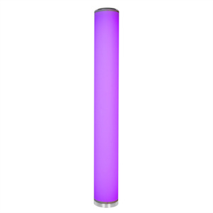 <span class=keywords><strong>Lampe</strong></span> RVB d'angle LED scintillante de décoration de jeu de lumière de fête debout de pilier de changement de couleur d'ambiance moderne - Product Image 5