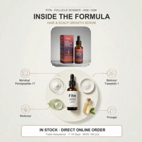Sérum Capillaire Croissance Cheveux aux Extraits Naturels de Plantes et Peptides, Réduit la Chute de Cheveux, 38% Biotine, Caféine, Huile de Ricin, Marque Privée, Vente en Gros, Personnalisé