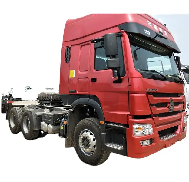 Sıcak kullanılan fiyat Sinotruck Howo 371 420hp başbakan mover 6X4 kullanılan çekiş lokomotif