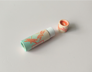 Recyclable Handmade 10ml <b>Yellow</b> Kraft Paper Tube <b>Lipstick</b> Lotion Deodorant Packaging Cylindrical Shape Vanishing High Grade - Product Image 5