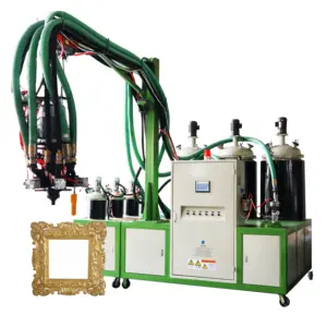 Polyurethane PU Foam Mixing Low Pressure Machine For Picture Frame Making