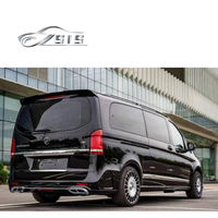 W447 mise à niveau vers May Style Kits de carrosserie adaptés à la classe V V260 V250 Vito 2014-2023 ans PP Kit de carrosserie de calandre de pare-chocs de voiture en plastique pour W447