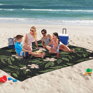 Bolsa de Diseño Aloha con Motivos Hawaianos, Fácil de Transportar, Manta de Playa, Impresión Puakenikeni, Bolsa para Picnic - Product Image 6