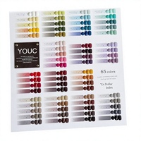 Fournisseurs professionnels de produits pour ongles, collection de vernis à ongles en gel 65 couleurs, fabricant de vernis à ongles en gel UV, ensemble de couleurs pour salon de manucure