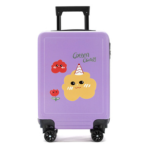 Valise à roulettes pour enfants de 18 pouces <span class=keywords><strong>Bagage</strong></span> à main léger avec roulettes pivotantes pour les voyages - Product Image 6
