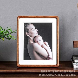 Wooden Picture <b>Frame</b> <b>Square</b> Dark Brown Chinese New Year DecorationArtwork <b>Framed</b> Wall Art - Product Image 4