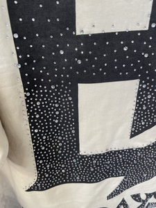 T-shirts pour hommes de la <span class=keywords><strong>marque</strong></span> de mode LH, design personnalisé avec strass et trous, manches courtes, vente <span class=keywords><strong>en</strong></span> gros, T-shirts Life Hustlers pour hommes - Product Image 5