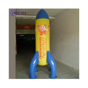 Customization Fireworks Inflatable Advertising Fireworks Inflatable Missile PVC Airtight