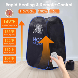 <span class=keywords><strong>Pas</strong></span> <span class=keywords><strong>cher</strong></span> Accueil Ménage Personnel Cancer Douleur Soins de Santé <span class=keywords><strong>Spa</strong></span> Portable Mini Chauffage À Vapeur Sauna Popup Tente - Product Image 5