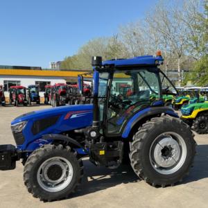 Mini Tractor Agrícola Azul de 100HP 4x4 con Cabina <span class=keywords><strong>en</strong></span> <span class=keywords><strong>Venta</strong></span> - Product Image 1