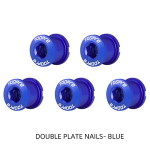 Vis de pédalier en alliage d'aluminium ultra-léger pour VTT, vis de pédalier colorées pour vélos pliants, vis de <span class=keywords><strong>disque</strong></span> simple et double modifiées - Product Image 6