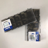 ISCAR CNMG 431-TF IC907 Inserto de Carburo de Tungsteno de Alta Velocidad para Torneado Externo, Herramienta para Torno CNC, Recubrimiento PCD/PCBN, Súper Duro 45-65HRC