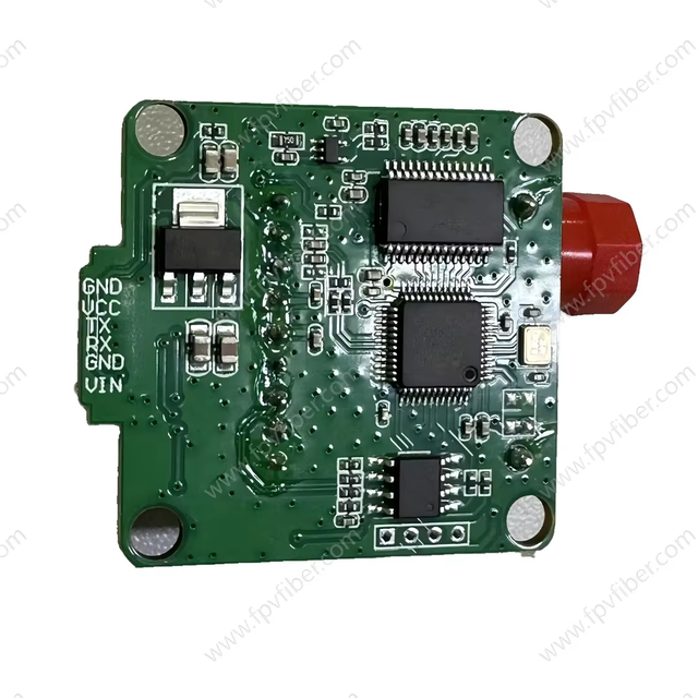 CFOFC Long Range 20km-100km UAV FPV Fiber Optic Signal Transmission Module with CRSF Control Protocol