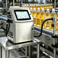 Impresora de Inyección de Tinta Continua DOCOD V2000 de Alta Estabilidad, Máquina de Codificación de Fechas CIJ para Envasado de Botellas de Líquidos Químicos