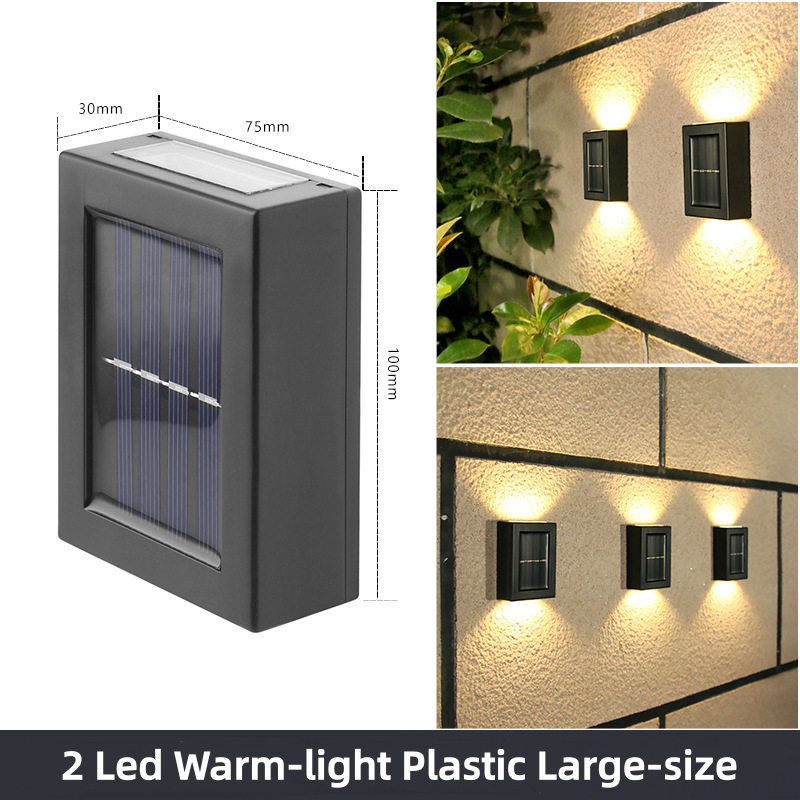 2 Led Warm-light Plastic Large-size