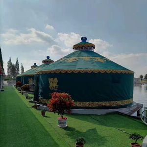 Grande <span class=keywords><strong>yourte</strong></span> mongole imperméable pour la vie de famille/maison - Product Image 1