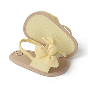 Сандалии и тапочки для новорожденных девочек на резиновой подошве с блестками, 0-1 год - Product Image 6