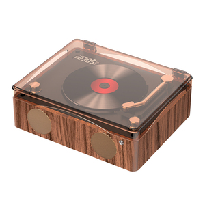 Xách Tay Máy nghe nhạc <span class=keywords><strong>CD</strong></span> với không dây FM radio & LCD hiển thị hỗ trợ USB TF thẻ & bằng gỗ cdfor On-The-Go giải trí - Product Image 1