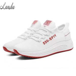 Cheap Factory Direct Bulk <strong>Wholesale</strong> Fashion Mesh Sneakers for Women <strong>Lace</strong> Up Casual Sports Running Shoes - Product Image 1